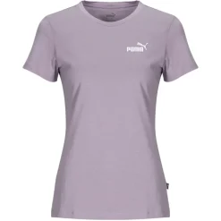 T-shirts & Polos^Puma - ESS+ EMBROIDERY Lila
