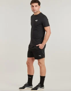 Shorts & Bermudas^Puma - ESS LOGO WOVEN SHORT Noir