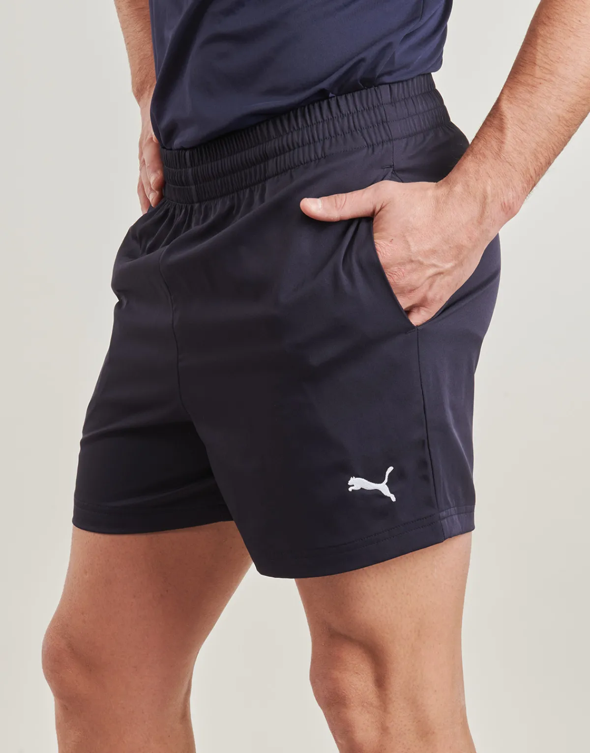 Shorts & Bermudas^Puma - ESS LOGO WOVEN SHORT Marine
