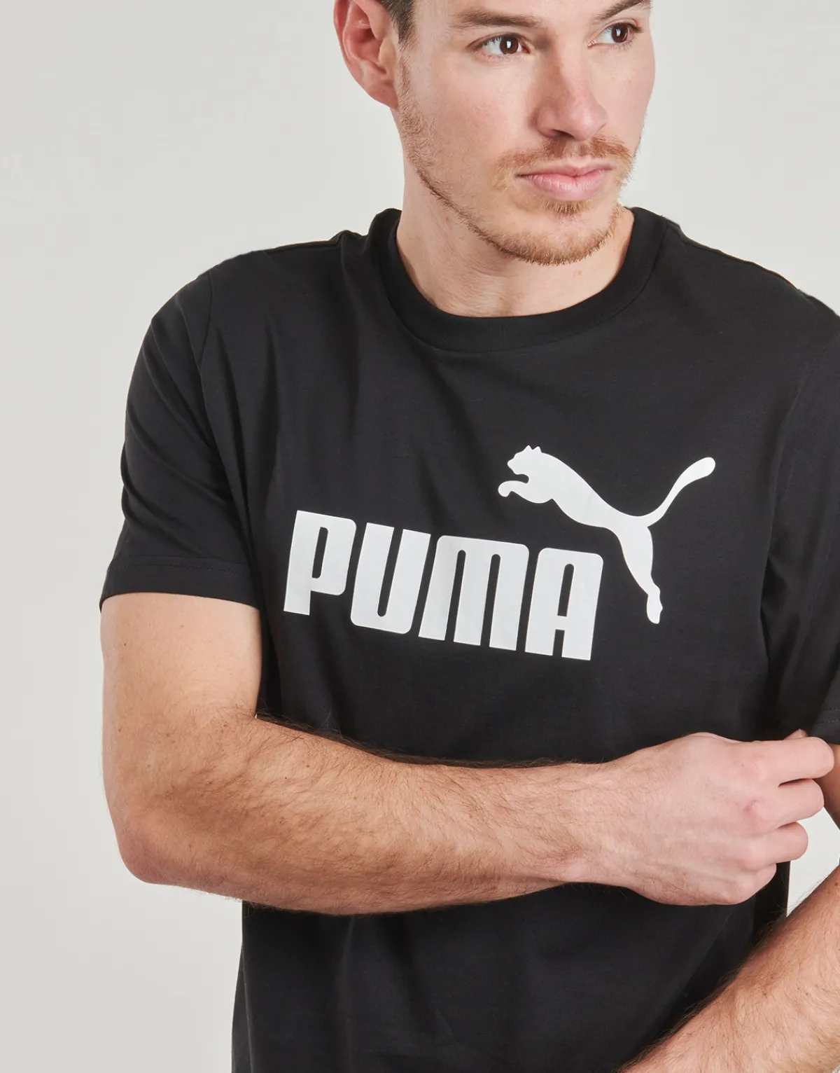 T-shirts & Polos^Puma - ESS NO1 LOGO TEE Noir