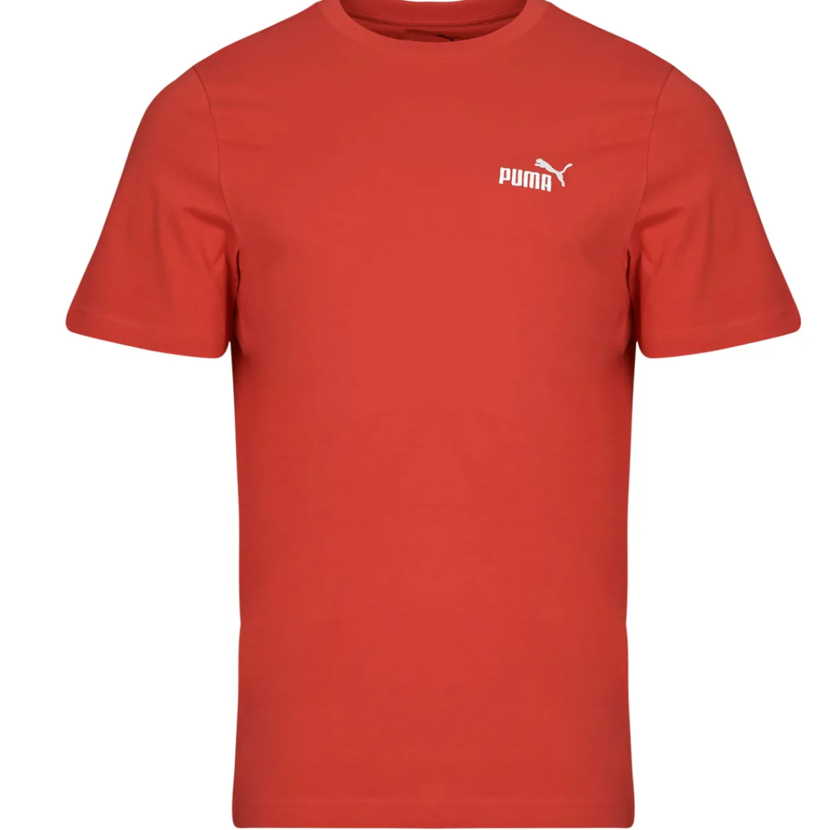 T-shirts & Polos^Puma - ESS SMALL LOGO TEE Rouge