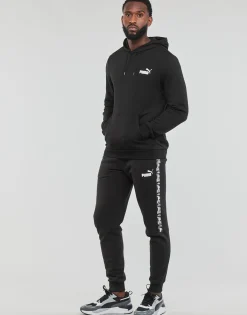 Joggings & Survêtements^Puma - ESS TAPE CAMO Noir