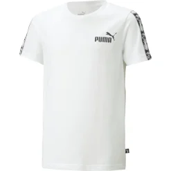 T-shirts & Polos^Puma - ESS TAPE CAMO Blanc