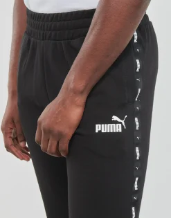 Joggings & Survêtements^Puma - ESS TAPE  SWEATPANT Noir