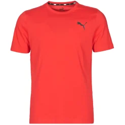 T-shirts & Polos^Puma - ESS TEE Rouge