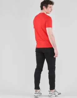 T-shirts & Polos^Puma - ESS TEE Rouge