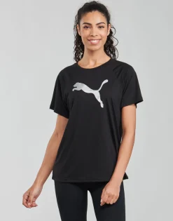 T-shirts & Polos^Puma - EVOSTRIPE TEE Noir