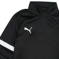 T-shirts & Polos^Puma - INDIVIDUAL RISE 1/4 ZIP Noir