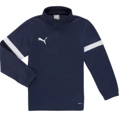 Sweats & Polaires^Puma - INDIVIDUARISE ZIP TOP JR Marine