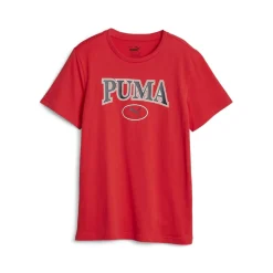 T-shirts & Polos^Puma - SQUAD TEE B Rouge