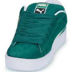 Baskets Mode^Puma - Suede XL Vert