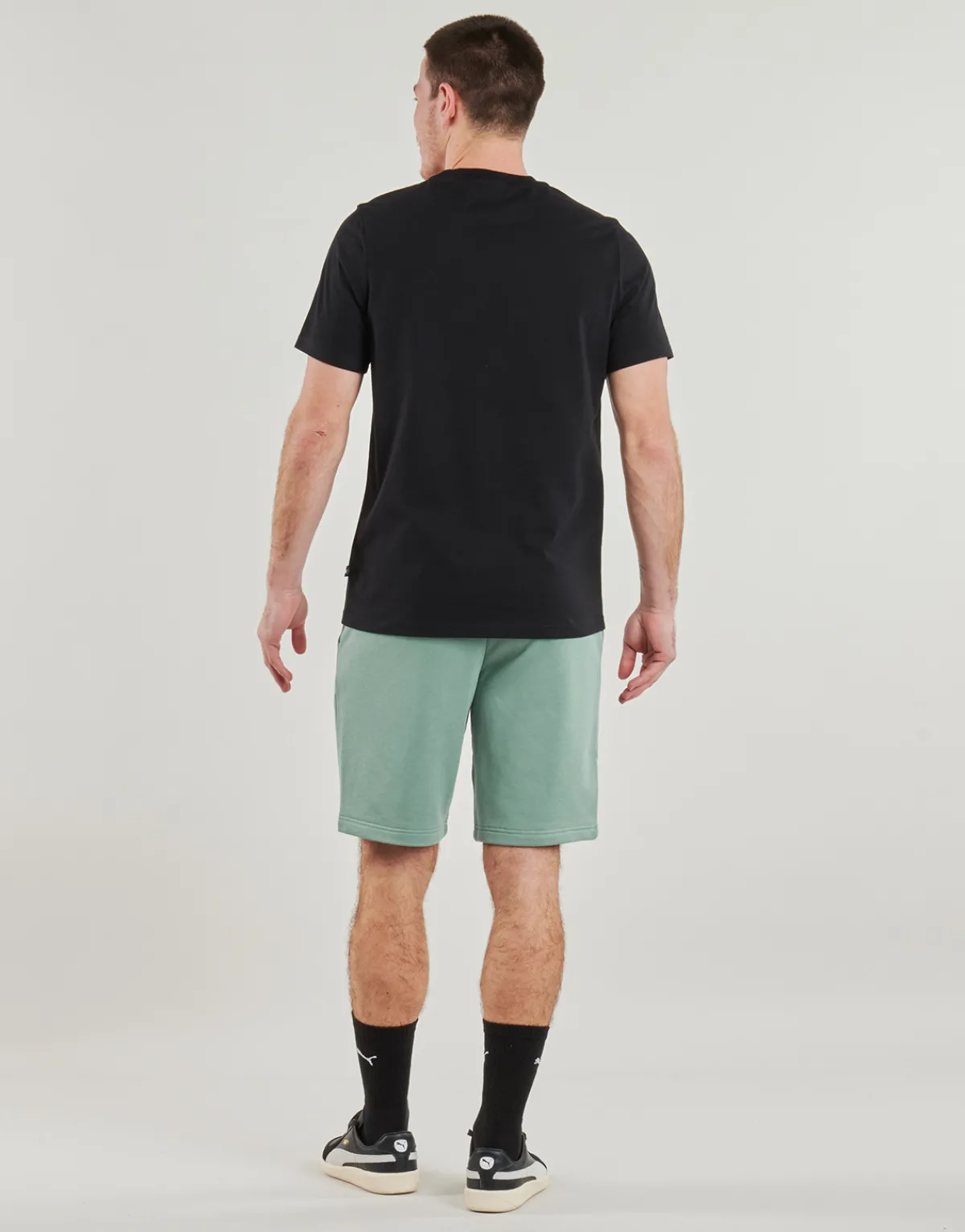 T-shirts & Polos^Puma - TEE MIF BADGE BRODE Noir