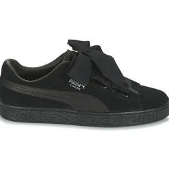 Baskets Mode^Puma - W SUEDE HEART EP.BLACK Noir