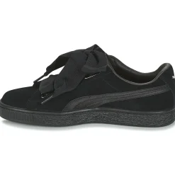 Baskets Mode^Puma - W SUEDE HEART EP.BLACK Noir