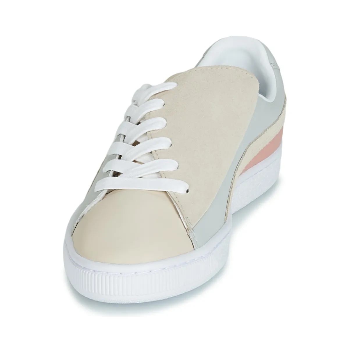 Baskets Mode^Puma - WN BASKET CRUSH PARIS.GRAY Beige