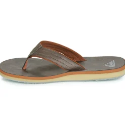 Tongs^Quiksilver - CARVER NUBUCK M SNDL CTK1 Marron
