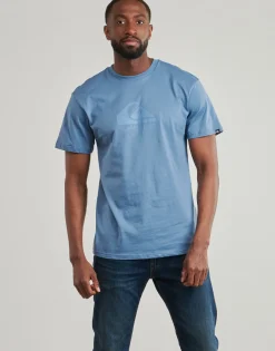 T-shirts & Polos^Quiksilver - EV COMP LOGO SS Bleu