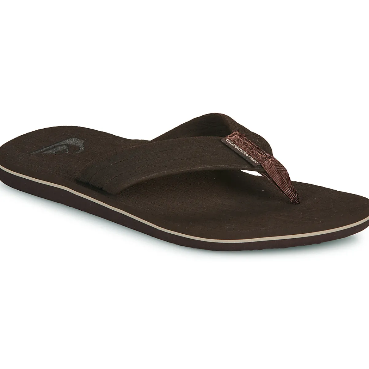 Tongs^Quiksilver - MOLOKAI LAYBACK TEXTURED Marron