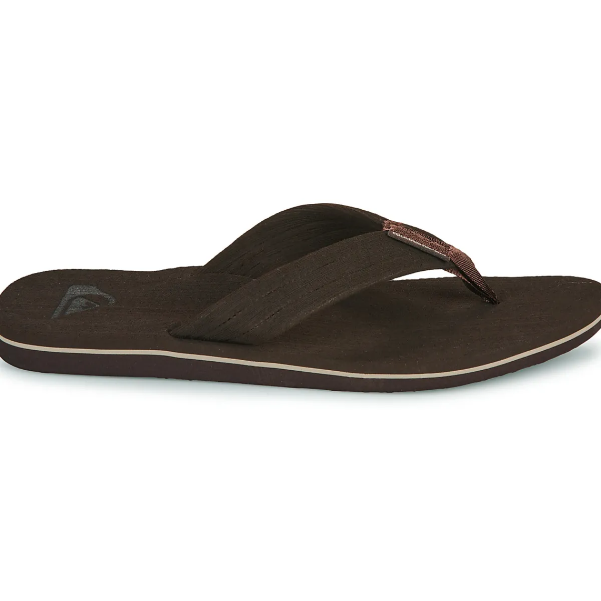 Tongs^Quiksilver - MOLOKAI LAYBACK TEXTURED Marron