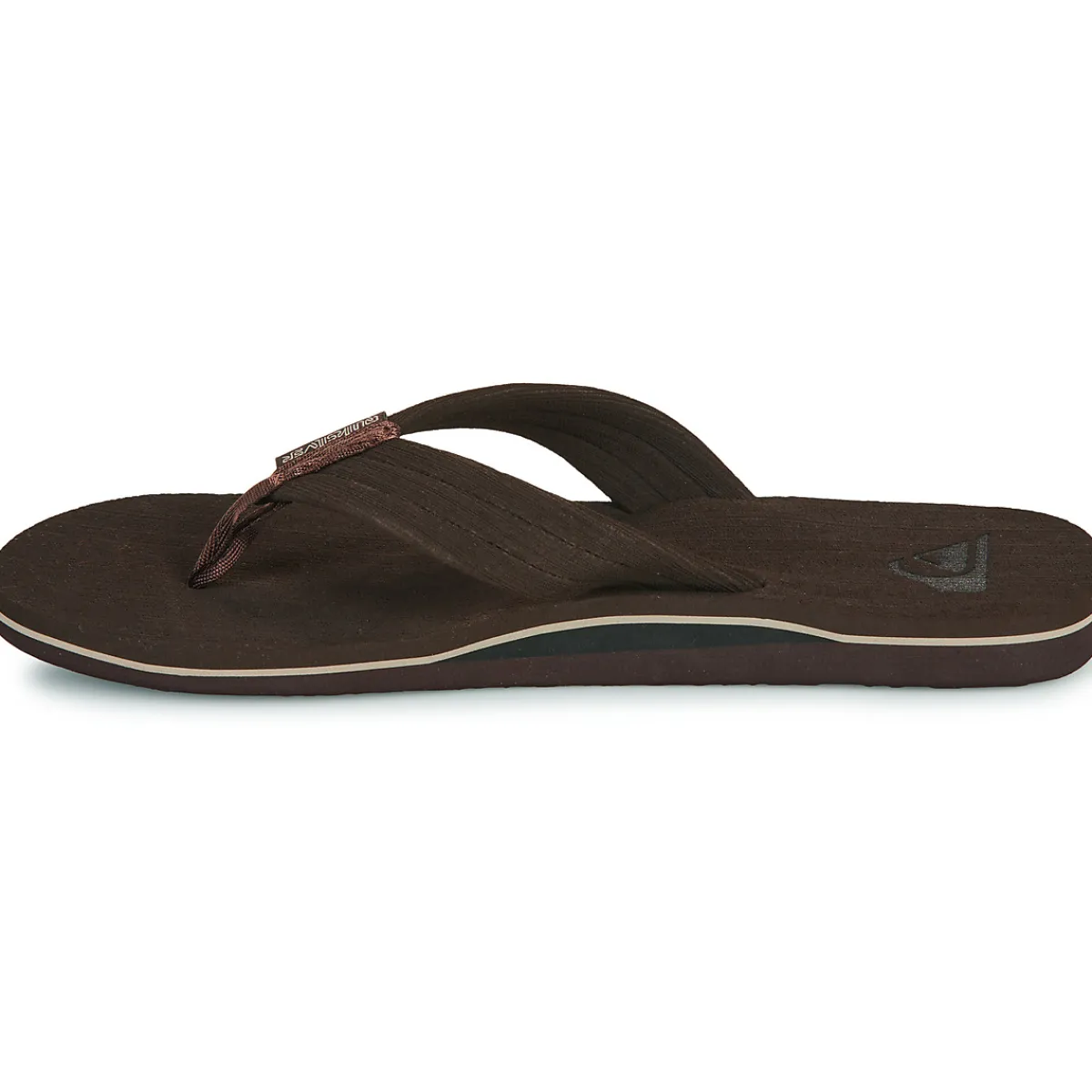Tongs^Quiksilver - MOLOKAI LAYBACK TEXTURED Marron
