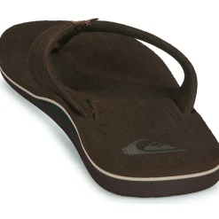 Tongs^Quiksilver - MOLOKAI LAYBACK TEXTURED Marron