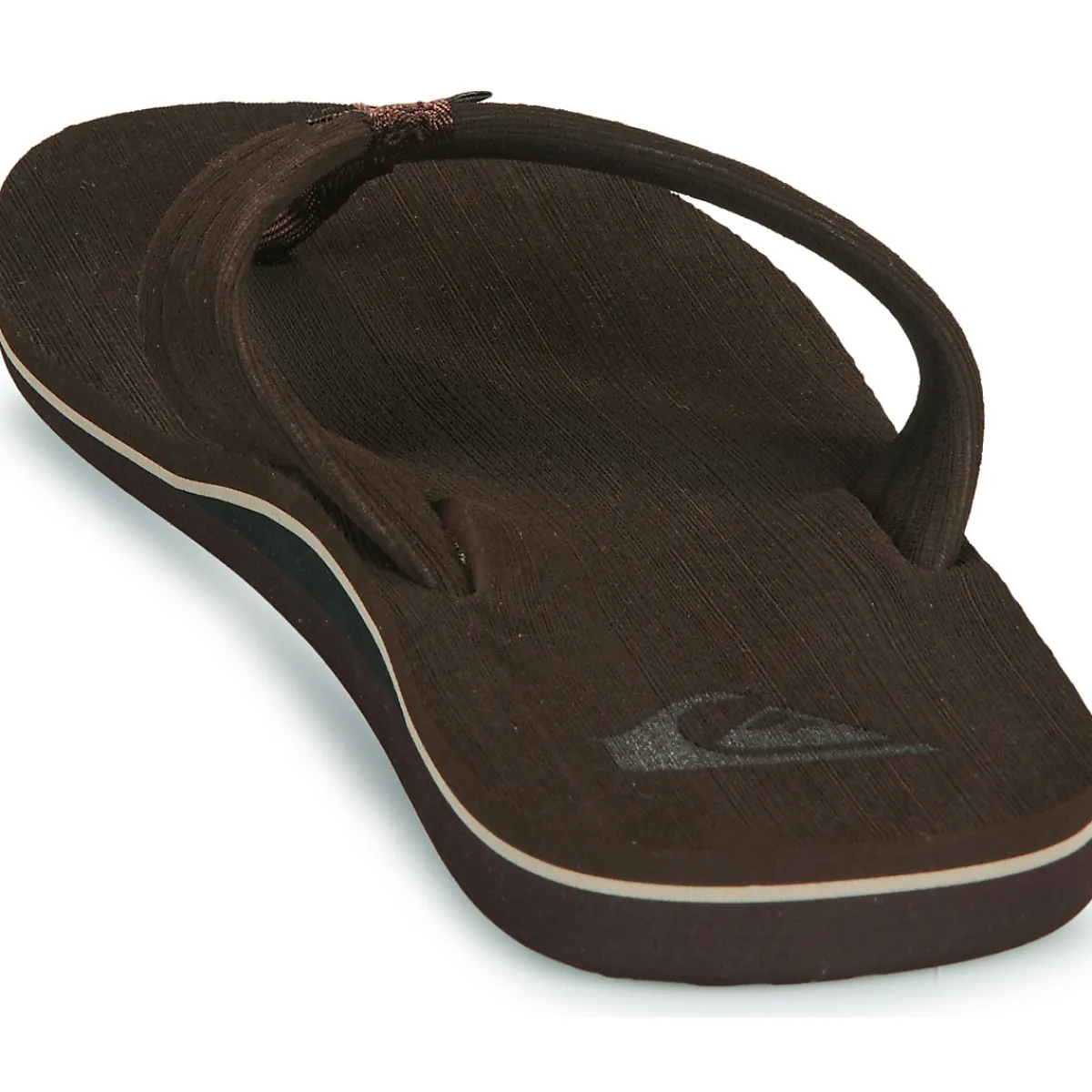 Tongs^Quiksilver - MOLOKAI LAYBACK TEXTURED Marron
