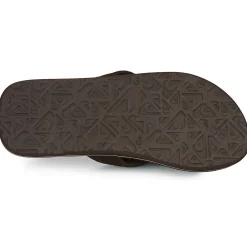 Tongs^Quiksilver - MOLOKAI LAYBACK TEXTURED Marron