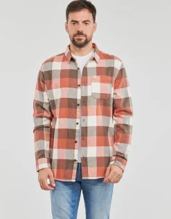 Chemises^Quiksilver - MOTHERFLY Marron