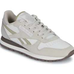 Baskets Mode^Reebok Classic - CLASSIC LEATHER Gris