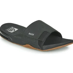 Mules / Sabots^Reef - FANNING SLIDE Noir