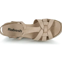 Sandales Et Nu-pieds^Refresh - 171875 Beige