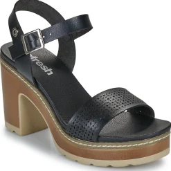 Sandales Et Nu-pieds^Refresh - 170777 Noir