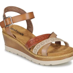 Sandales Et Nu-pieds^Refresh - 172682 Camel