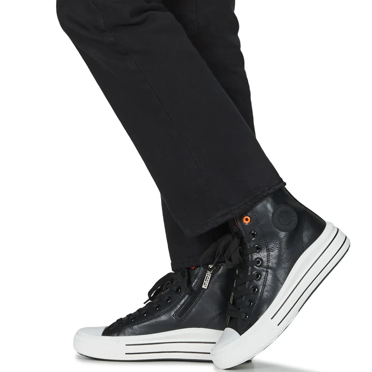 Baskets Mode^Refresh - 172284-BLACK Noir