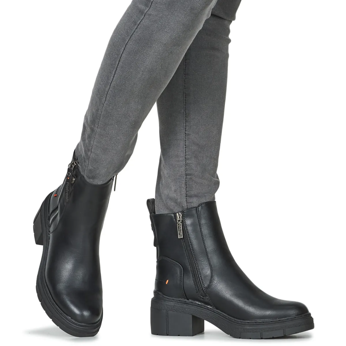 Bottines / Boots^Refresh - 171993-BLACK Noir