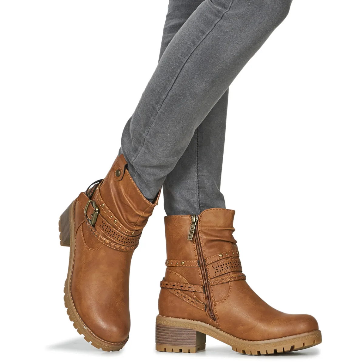 Bottines / Boots^Refresh - 172242- Camel