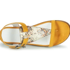 Sandales Et Nu-pieds^Regard - BREVAL V5 BOOTLEG SAFRAN Jaune