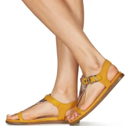 Sandales Et Nu-pieds^Regard - BREVAL V5 BOOTLEG SAFRAN Jaune