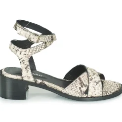 Sandales Et Nu-pieds^Regard - ELISE1 V3 EROTICA IVORY Gris