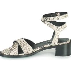 Sandales Et Nu-pieds^Regard - ELISE1 V3 EROTICA IVORY Gris