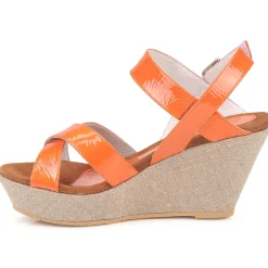 Sandales Et Nu-pieds^Regard - RAGA Orange