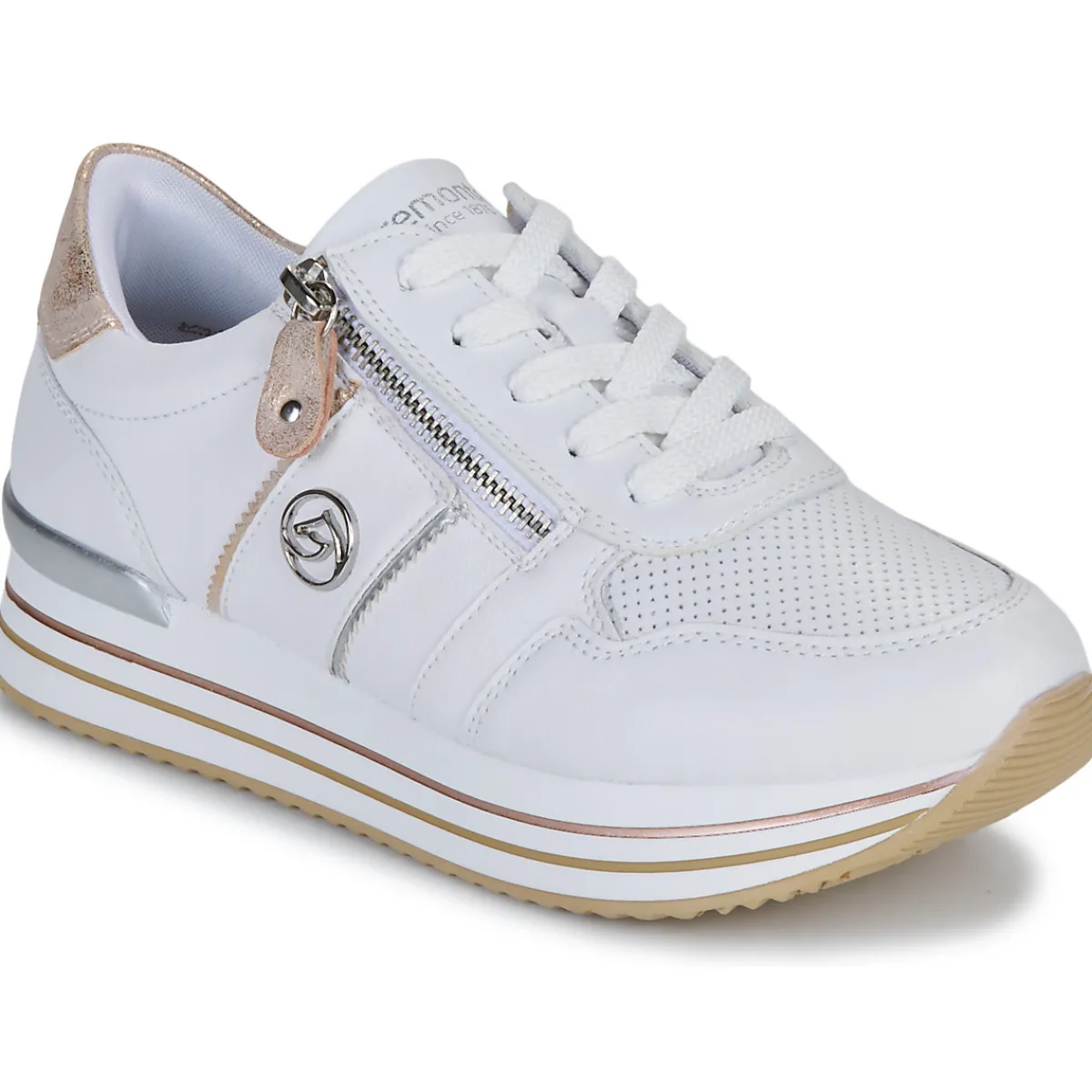 Baskets Mode^Remonte - D1327-81 Blanc