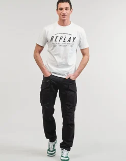 Pantalons^Replay - M9873A-000-84387 Noir