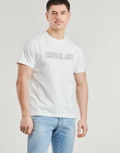 T-shirts & Polos^Replay - T SHIRT Blanc