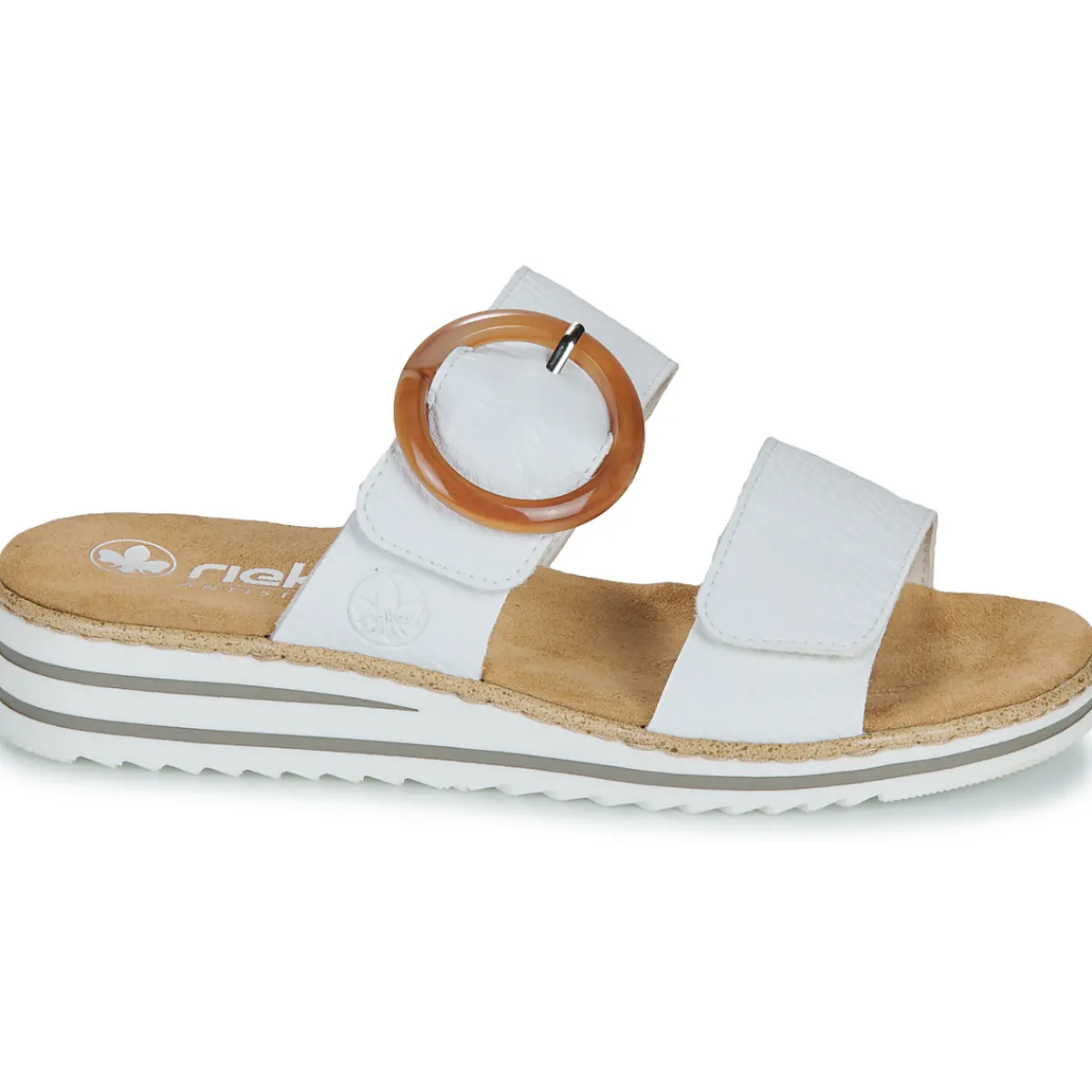Mules / Sabots^Rieker - Blanc