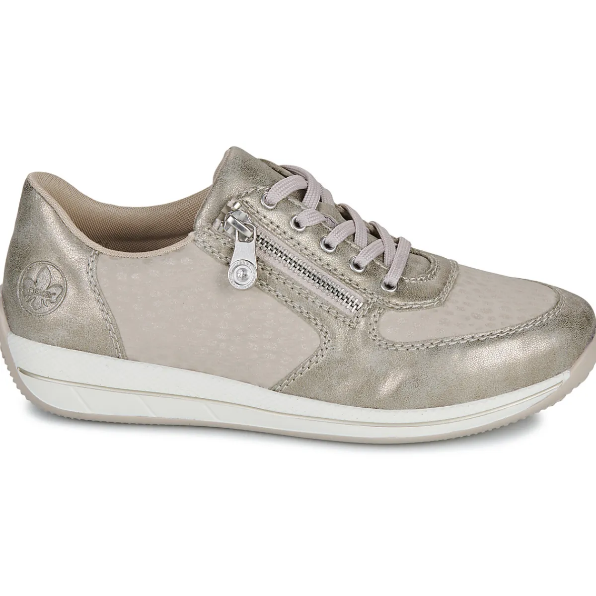 Baskets Mode^Rieker - Gris