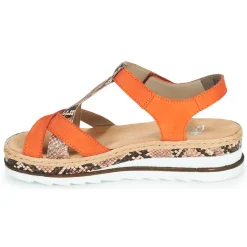 Sandales Et Nu-pieds^Rieker - BOA Orange