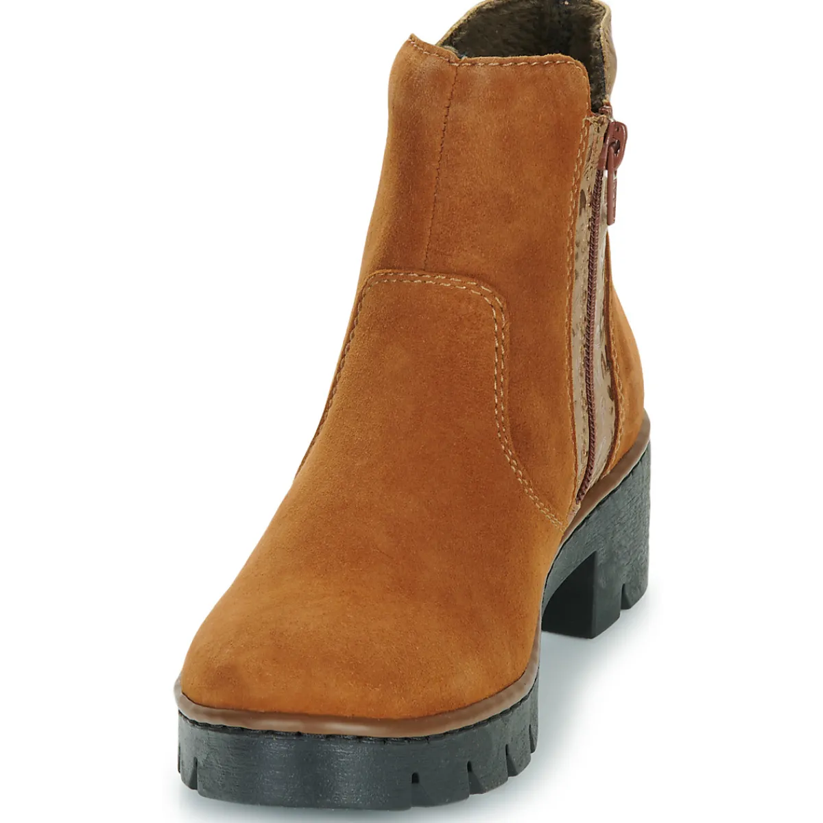 Bottines / Boots^Rieker - FENSINA Marron