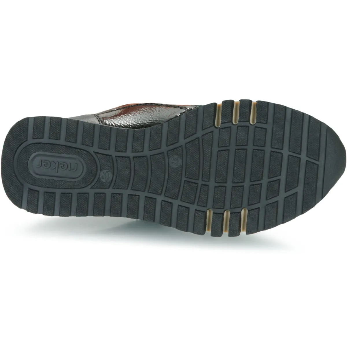 Baskets Mode^Rieker - LICHENA Noir