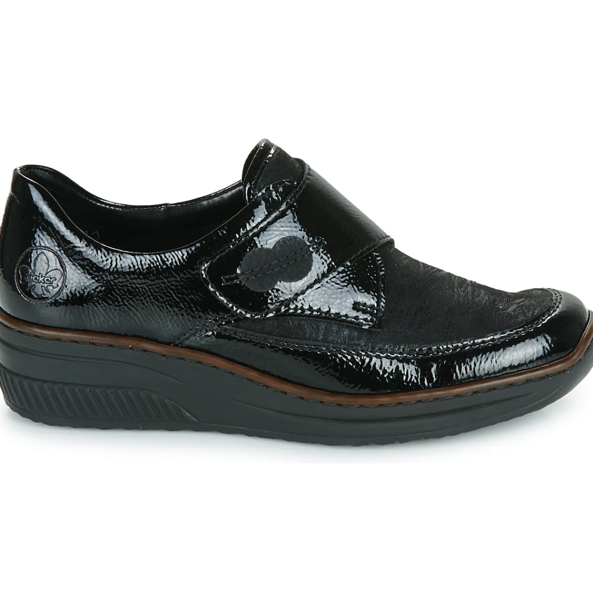 Baskets Mode^Rieker - LIVOURNA Noir